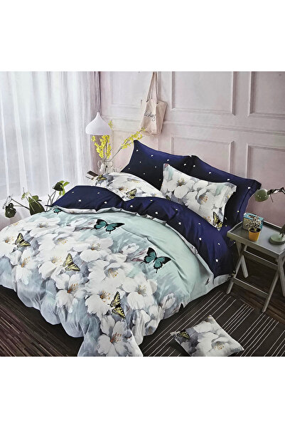 Pucioasa Duvet Cover Set with Stretchy for double bed, Finet YoYo, 6 pieces, ...