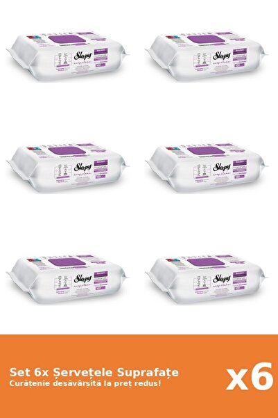 Sleepy Set of 6 Sleepy Surface Napkins, Orchid Garden