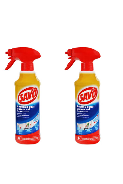 SAVO Solutie Antimucegai 500 ml - 2 Buc