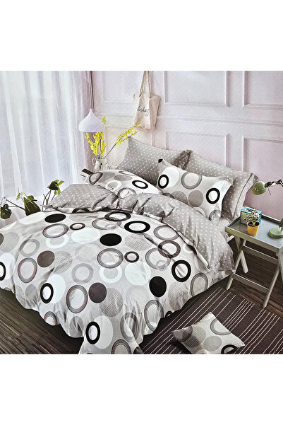 Pucioasa Duvet Cover Set with Stretchy for double bed, Finet YoYo, 6 pieces, ...