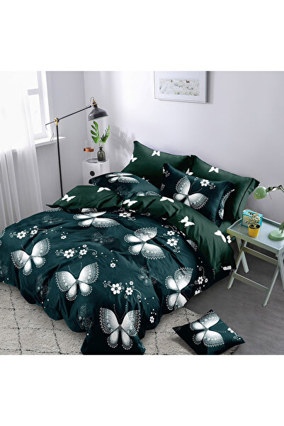 Pucioasa Duvet Cover Set with Stretchy for double bed, Finet YoYo, 6 pieces, ...