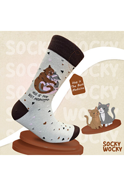 Socky Wocky Unisex Cotton socks with Printed