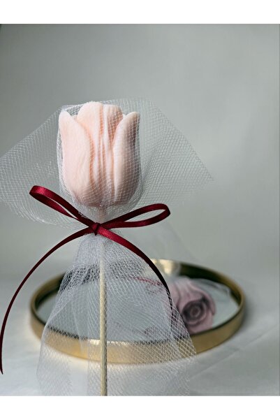 FLORAL FLOWERS ATAİLER Tekli Lale mum