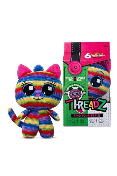 Noriel Jucărie de pluș Threadz Găsește-ți Stilul Pisică