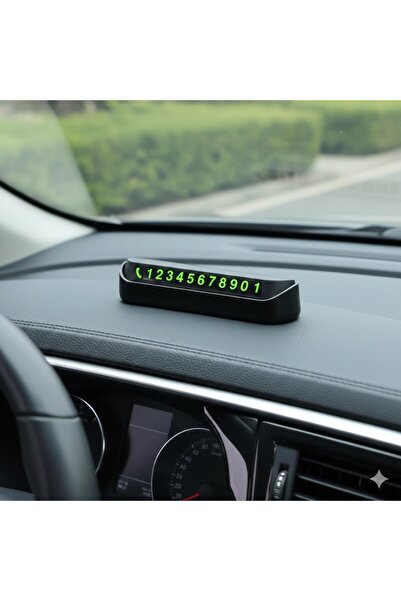 Raakmadezanmir 1 قطعة من أرقام السيارات المضيئة القابلة للتعديل، رقم مواقف ال...