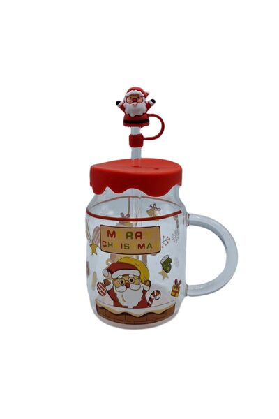decotoys Cana din sticla de Crăciun 250ml
