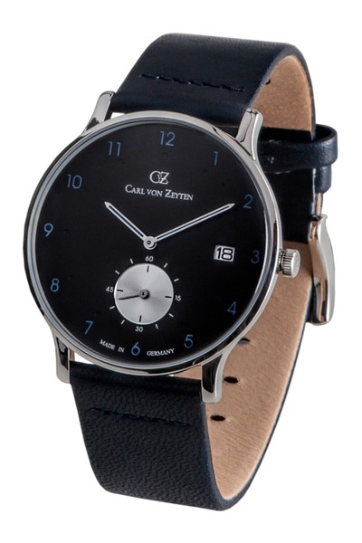 Carl Von Zeyten Ανδρικό Ρολόι CVZ0018BKBL, Quartz, 42mm, 3ATM