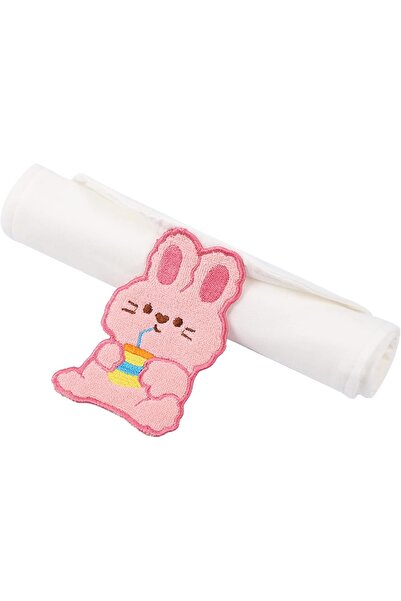 Avaleea Prosop Absorbant, din Bumbac, pentru Bebelusi, 19x28 cm, Model Iepura...