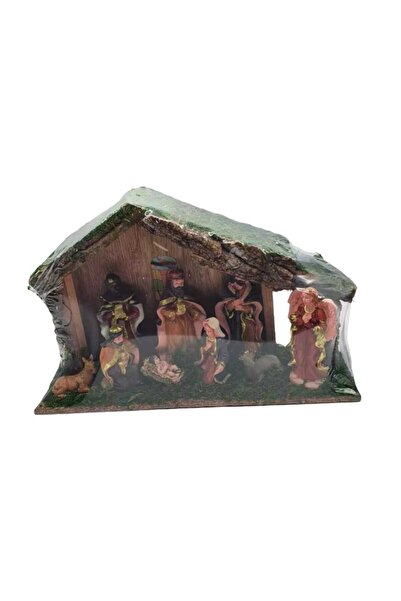 decotoys Ornament lemn Nasterea Domnului XL