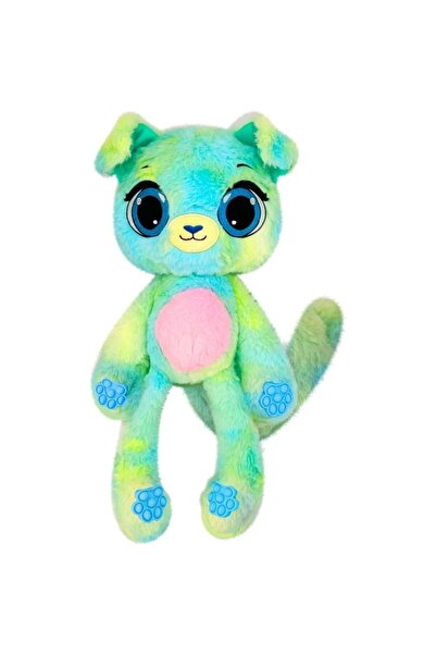 Noriel Jucarie de plus parfumata, Bubble Pops, S1, Blueberry Bounce Puppy, 34 cm