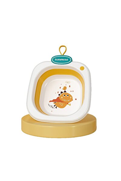 Avaleea Foldable Washbasin, for Children 1-8 Years, Animated Pattern, PP+TPE,...