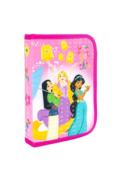 OEM School textile pencil case, 1 compartment, Disney Princess, 21 cm