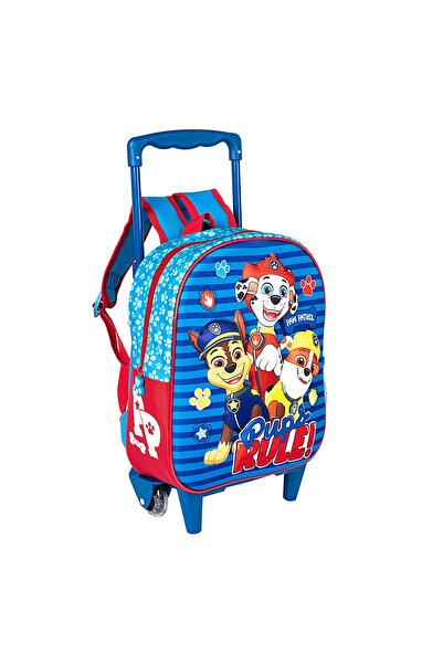 PAW PATROL Ghiozdan Troller 3D pentru gradinita, Paw Patrol, 33.8 x 28 x 11.5 cm