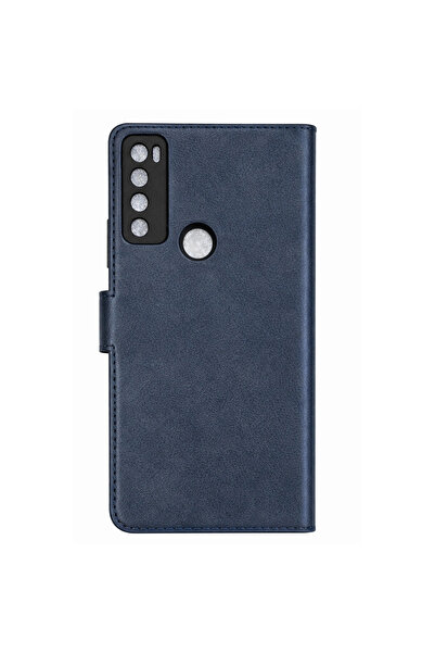 FREEDOM STOREE Tcl 20 Se Trend S Plus Cover Case - Navy Blue