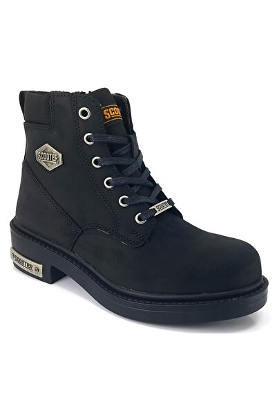 Scooter 5121 Καθημερινές Μπότες - Μαύρο Nubuck