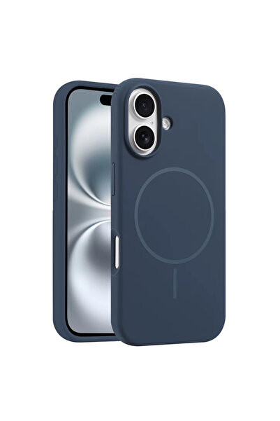 cepmoda iPhonE "16 PLUS" JLY İçi Kadife Kaplama Soft Magsafe Lansman Kılıf [L...