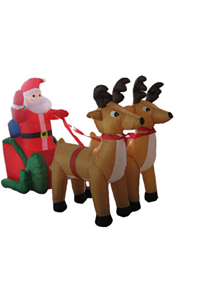 decotoys Mos Craciun ,gonflabil , 240 cm,