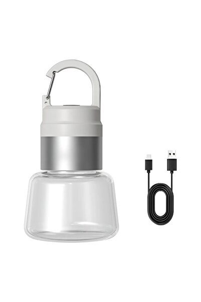 Avaleea Portable Lamp, Travel/Camping, USB Charging, IPX5, RGB LED, ABS, 300 ...