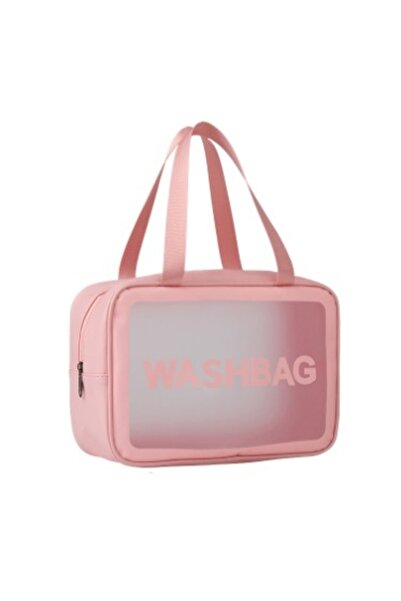 Avaleea Travel Cosmetic Bag, Waterproof, Translucent Matte, 26 x 15 x 10 cm, ...