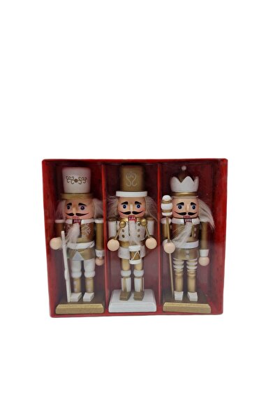 decotoys Soldat din lemn 3/set