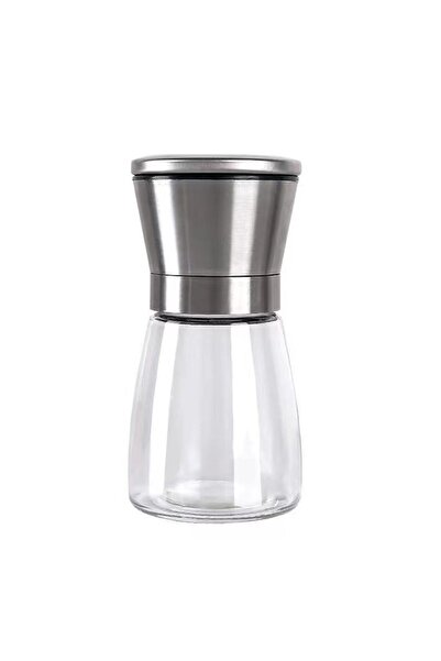 Avaleea Manual Grain Grinder, Pepper Salt Coffee Grinder, Glass with Stainles...