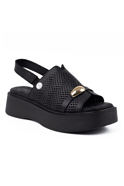 Mammamia 2920 26YS Дамски сандали за всеки ден, черни