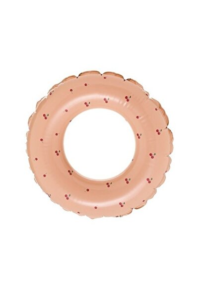 Avaleea Inflatable swimming ring for children, Orange, Cherry pattern, Diamet...