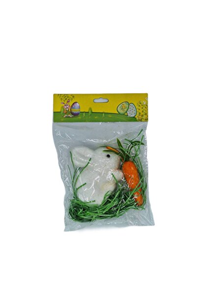 decotoys Ornament paste iepurasi si morcovi