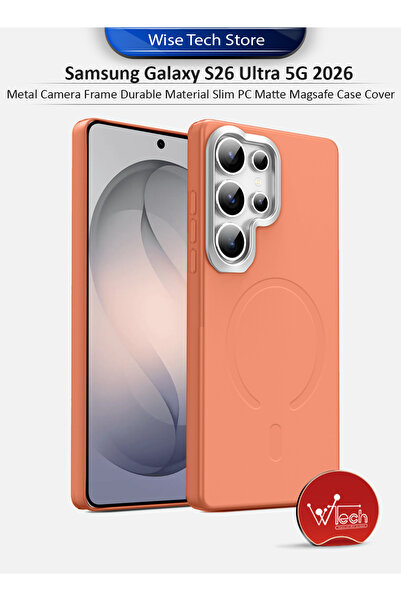 Wtech Samsung Galaxy S26 Ultra 5G 2026 Metal Camera Frame Durable Material Sl...