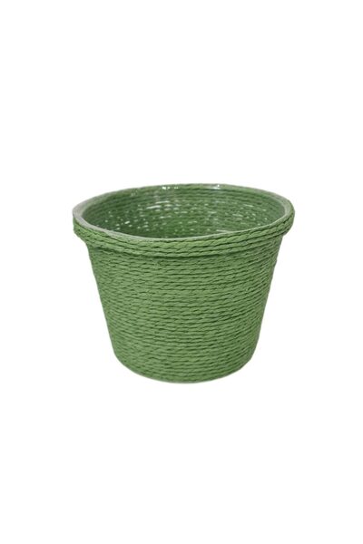 decotoys Cos plastic cu sfoara verde M
