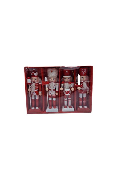 decotoys Soldat din lemn 4/set
