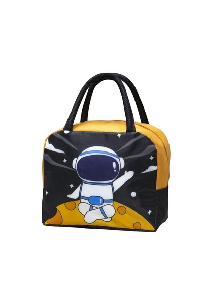 Avaleea Geanta Termoizolanta pentru Copii, 23x13x19 cm, Model Imprimeu Astron...