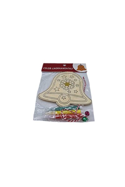 decotoys Figurina din lemn pentru pictat, clopotel 1ps