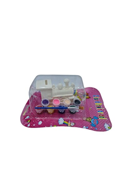 decotoys Figurina din plastic de pictat Trenulet