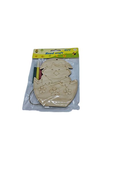 decotoys Figurina lemn de pictat paste