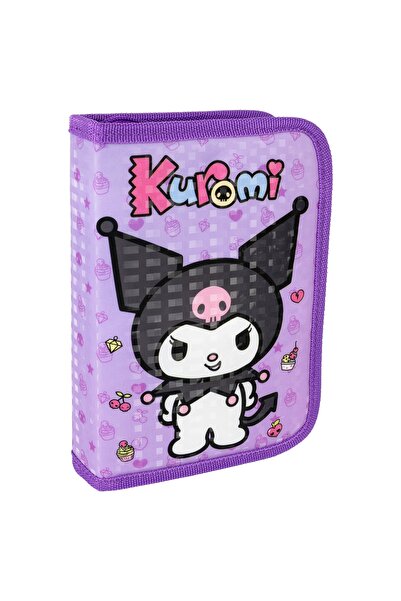 OEM Penar textil scoala, 1 compartiment, Kuromi, 20 cm