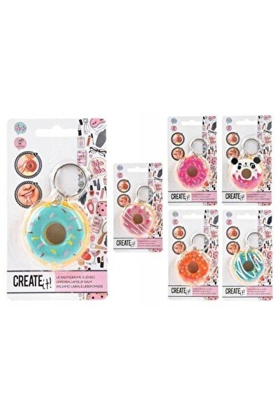 Create It Balsam de buze cu breloc - Donut, Create It!, diverse modele