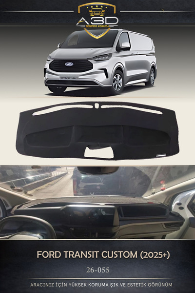 A3D TORPİDO KORUMA غطاء حماية لوحة الصدر الأمامية لسيارة فورد ترانزيت كاستم (...