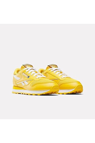 Reebok حذاء سونيك كلاسيكي للأطفال من الجلد للجنسين من ستيب آند فلاش