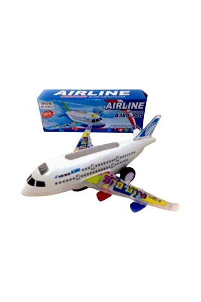 Rally لعبة طائرة بأضواء ملونة وأصوات