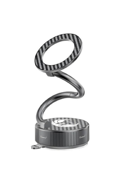 Youfo حامل جوال مغناطيسي للسيارة يوفو بقاعدة شفط قوية Y4920 للزجاج الامامي وا...