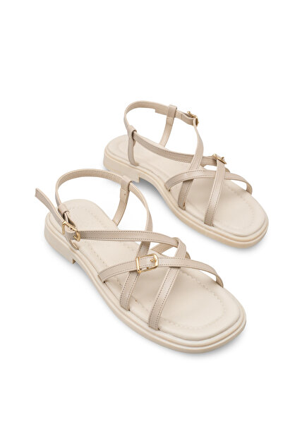 Riccon Women's Sandals 00121002 Beige Rustic