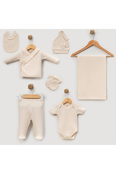 NEU KIDS 7-Piece 100% Cotton Hospital-Release Newborn Baby Set