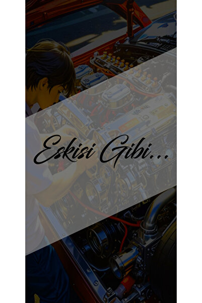 sticker Eskisi Gibi Yazı 20x5Cm Etiketçilere Özel Araba-motor-laptop Hologram...