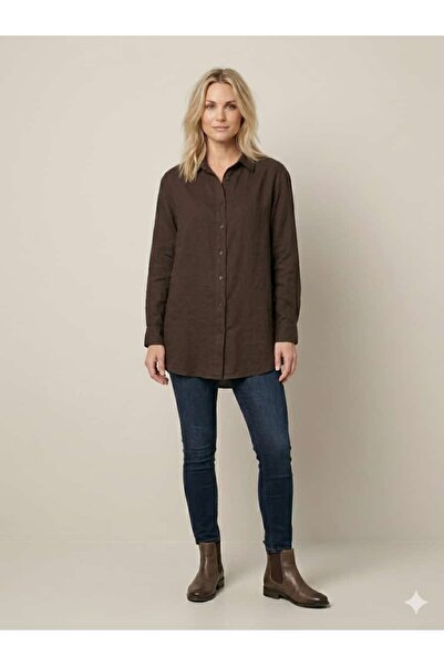 TELVİN TENCEL GÖMLEK