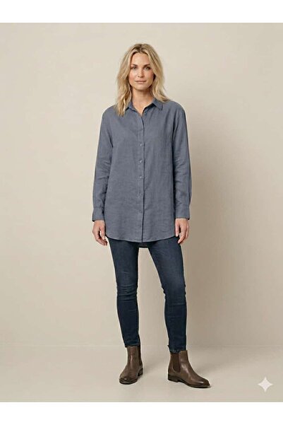 TELVİN TENCEL GÖMLEK