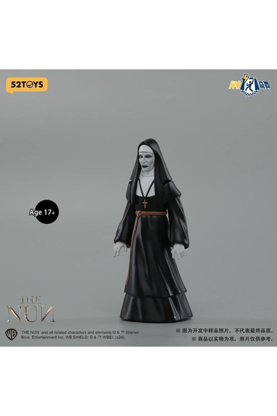 52 Toys Action Figure: The NUN Valak, Horror Movie Demon Figure, Fully Articu...
