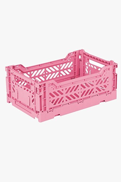 Saatistan Şık Pembe Katlanabilir Mini Kasa, Kompakt ve Kullanışlı Tasarım