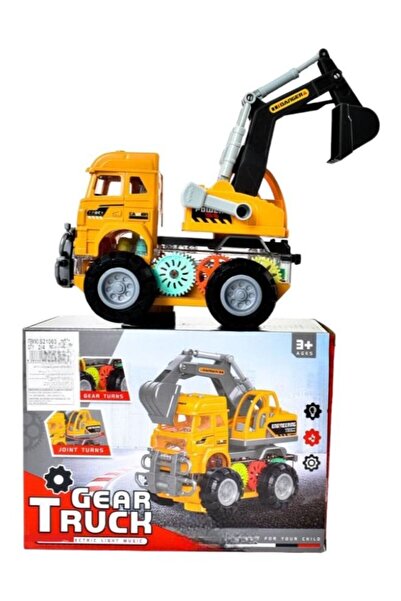 Rally لعبة مركبة بناء تعمل بالبطارية من نوع شاحنة التروس