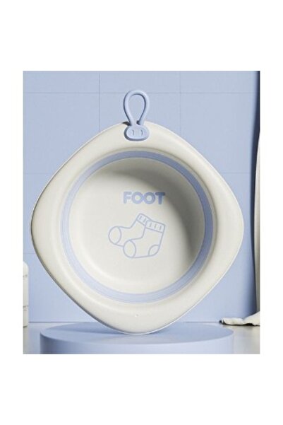 Avaleea Foldable Children's Bathtub, Baby Bathtub, Diamond Foot Pattern, Purp...